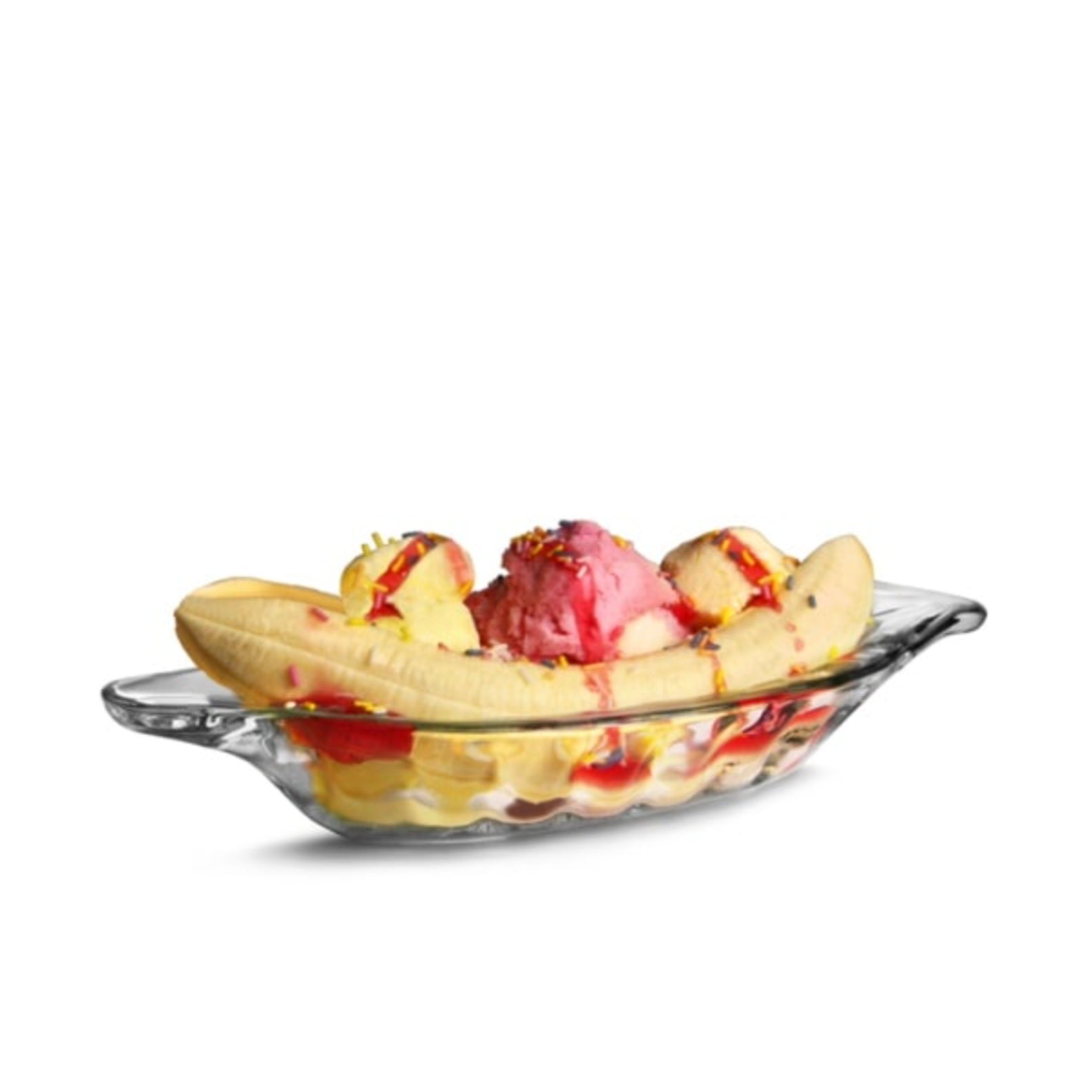 Đĩa Ly Kem Thuyền Thủy Tinh Ocean Alaska Banana Split P00116