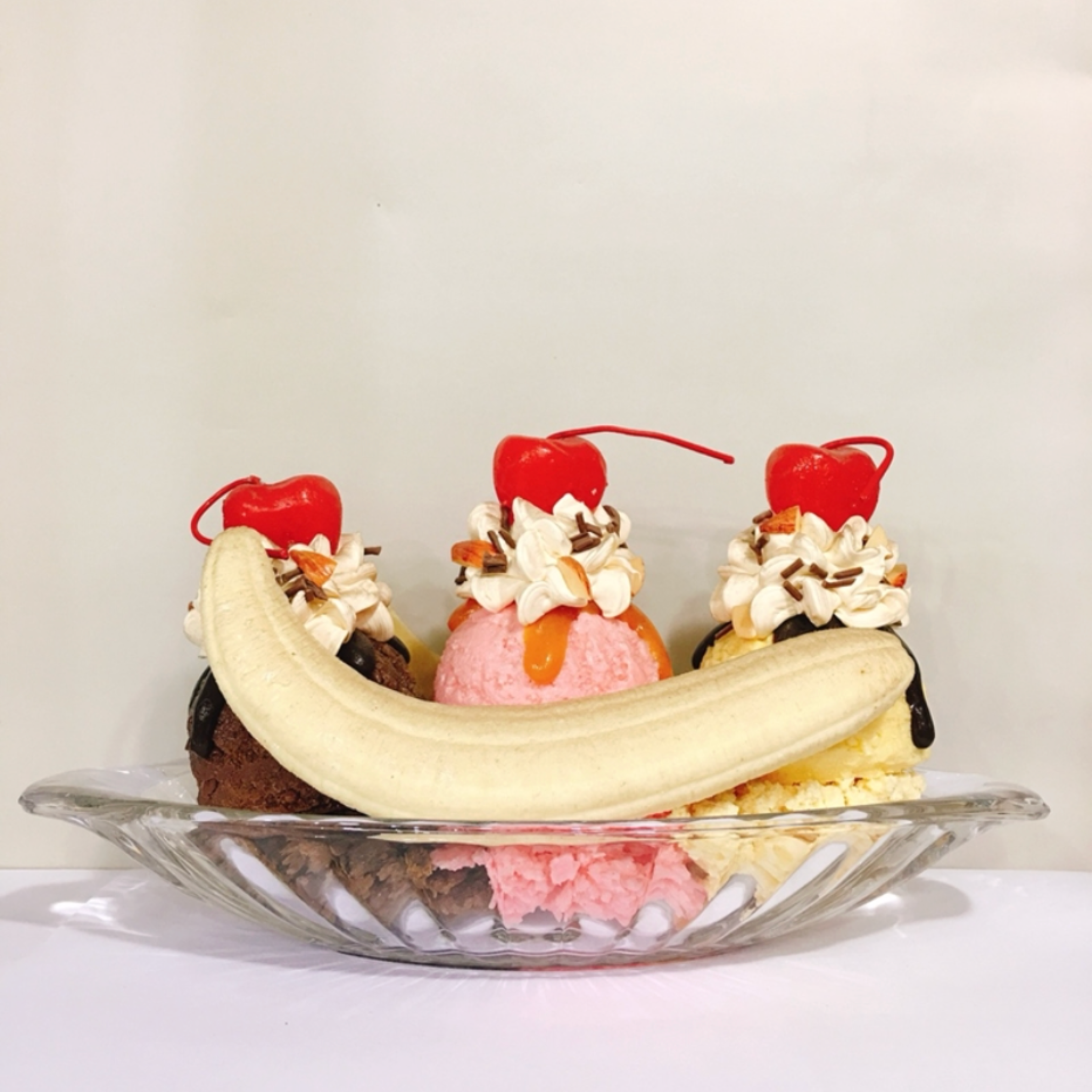 Đĩa Ly Kem Thuyền Thủy Tinh Ocean Delight Banana Split P2616