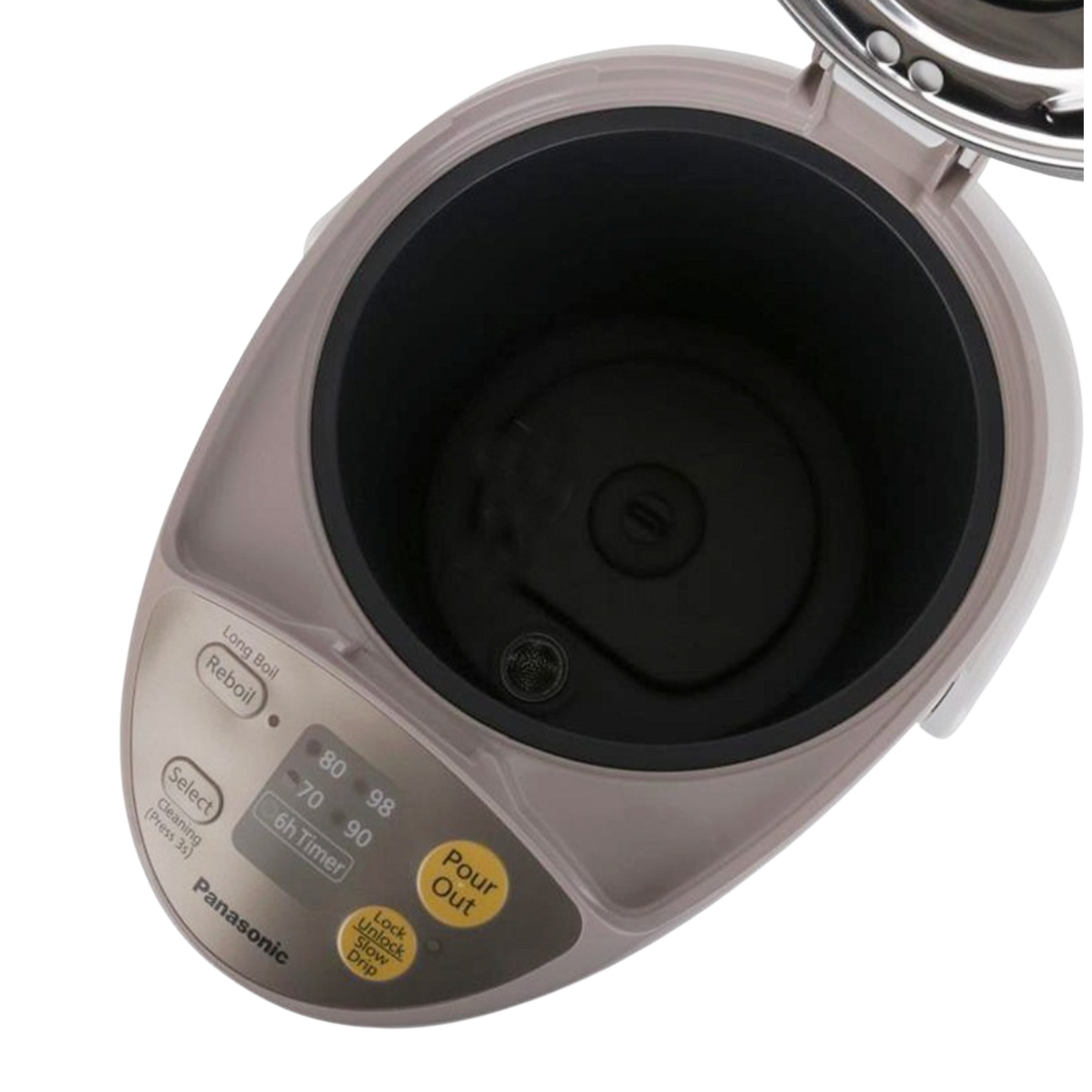 Bình Thủy Điện Panasonic NC-EG3000CSY – Dung Tích 3.0 Lít Cao Cấp, Công Nghệ Tráng Carbon Khử Mùi Clo, 4 Mức Nhiệt Giữ Ấm Tiện Lợi Nhập Khẩu Thái Lan Chính Hãng Bình thủy điện Panasonic NC-EG3000CSY là dòng bình thủy điện tử cao cấp dung tích 3.0 lít đến từ thương hiệu Nhật Bản và được sản xuất tại Thái Lan. Thiết bị sở hữu công suất 700W giúp đun sôi nước nhanh chóng và đi kèm khả năng giữ ấm linh hoạt ở nhiều mức nhiệt độ, đáp ứng trọn vẹn nhu cầu nước nóng cho cả gia đình. Thiết bị sở hữu ngôn ngữ thiết kế tối giản thời thượng, kiểu dáng đầm chắc hiện đại cùng phôi chất liệu cao cấp chuẩn kỹ thuật, mang lại giải pháp chăm sóc và điều hòa nguồn nước toàn diện giúp đơn giản hóa chu trình dọn dẹp, sắp xếp hằng ngày của gia đình. Với sự kết hợp tuyệt vời giữa cấu trúc cơ học dồi dào, hệ thống chế tác tối tân vượt trội cùng hiệu suất làm sạch rộng rãi, mã sản phẩm chính hãng này chính là trợ thủ đắc lực không thể thiếu trong không gian sống hiện đại.  Thiết kế kỹ thuật chuẩn mực và thông số chi tiết của Panasonic NC-EG3000CSY Dòng sản phẩm điện gia dụng phục vụ nhu cầu nước nóng phân khúc cao cấp mang thương hiệu Nhật Bản danh tiếng và được chế tác sản xuất tại Thái Lan khẳng định sự vượt trội nhờ sở hữu kết cấu cơ học cứng cáp và vật liệu đạt chuẩn công nghệ, đem lại độ bền bỉ cực cao cho người dùng hằng ngày.  Giải pháp cấu trúc ruột bình phủ Carbon hạt nổi khử mùi Clo Sản phẩm mở ra giải pháp đun nấu hoàn toàn cách tân nhờ cấu trúc hình học đột phá mang tính biểu tượng của hệ thống lưu trữ nước. Model sở hữu phần ruột bình bằng chất liệu Inox 304 cao cấp, được xử lý bề mặt bằng cách phủ lớp Carbon hạt nổi chống dính đặc biệt (kết hợp từ than đá Bincho Nhật Bản và Flo kim cương). Cấu trúc phôi chất liệu đặc thù này không chỉ giúp tăng hiệu quả đun sôi vượt trội, dễ dàng lau chùi dọn dẹp cặn bẩn bám dính, mà còn có khả năng khử hoàn toàn mùi clo trong nguồn nước, bảo đảm an toàn tuyệt đối cho sức khỏe từ xa hằng ngày.  Chỉ số tỷ lệ thông số cốt lõi từ tài liệu nhà sản xuất Model bình thủy điện tử chính hãng thiết lập các thông số kỹ thuật chi tiết chuẩn mực được công bố chính thức từ hệ thống nhà sản xuất Panasonic:  Thương hiệu chế tác: Panasonic (Nhật Bản, nhập khẩu nguyên chiếc từ Thái Lan).  Mã sản phẩm định danh: NC-EG3000CSY.  Dung tích chứa nước: 3.0 Lít dồi dào, phục vụ thoải mái dải nhu cầu nước ấm hằng ngày cho cả nhà.  Năng suất công suất định mức: Đạt chỉ số công suất đun 700 W, giúp điều hòa nhiệt lượng và nấu nước sôi nhanh chóng thông suốt hằng ngày.  Chất liệu kết cấu vỏ: Nhựa cao cấp cách nhiệt bền bỉ, trang bị kèm thang hiển thị mực nước trong suốt rõ ràng bám dính trực quan trên thân máy.  Kích thước & Trọng lượng cơ học: Rộng 21.7 cm × Sâu 28.7 cm × Cao 27.5 cm với trọng lượng siêu gọn chỉ từ 2.1 - 2.5 kg.  Chức năng vận hành ưu việt và cơ chế điều hòa 4 mức nhiệt giữ ấm linh hoạt Không chỉ sở hữu diện mạo hiện đại dễ bố trí trên bàn trà hay kệ bếp, dòng sản phẩm phục vụ nhu cầu sức khỏe răng miệng và đời sống thế hệ mới này còn mang lại năng suất vận hành ổn định và độ an toàn tuyệt đối nhờ hệ thống điều khiển chuẩn quốc tế.  Hệ thống 4 mức nhiệt độ giữ ấm đáp ứng mọi nhu cầu hằng ngày Sản phẩm thiết lập chu trình quản lý nhiệt độ khép kín khi chủ động tự động giữ nhiệt điều hòa thông minh ở 4 mức dải nhiệt chuyên biệt:  Mức nhiệt 70°C: Nhiệt độ chuẩn mực dồi dào chuyên dụng để pha sữa cho em bé hằng ngày.  Mức nhiệt 80°C: Phục vụ hoàn hảo cho nhu cầu pha trà xanh thanh mộc tinh khiết hằng ngày.  Mức nhiệt 90°C: Dải nhiệt lý tưởng đáp ứng chu trình pha cà phê thơm ngon hoặc nấu mì nhanh chóng hằng ngày.  Mức nhiệt 98°C: Đảm bảo nguồn nước sôi dồi dào luôn sẵn sàng phục vụ mọi công việc nội trợ từ xa hằng ngày.  Chế độ rót nước chậm (Drip) chống văng bắn thông minh Thiết bị sở hữu năng suất vận hành dồi dào nhờ tích hợp tính năng rót nước chậm (Drip) độc đáo. Khi người dùng thao tác qua nút nhấn điện tử trên bảng điều khiển, tốc độ dòng chảy điều hòa qua vòi phun sẽ được kiểm soát giảm nhẹ nhàng. Cơ chế cơ học này đóng vai trò chống bắn nước, ngăn ngừa nguy cơ bỏng nhiệt bám dính và cực kỳ tiện lợi khi người dùng có nhu cầu rót nước pha trà hoặc pha cà phê drip hằng ngày từ xa.  Giải pháp hẹn giờ tiết kiệm điện năng thông minh Sản phẩm tích hợp bộ cấu hình hẹn giờ đun sôi lại vô cùng tiện ích với dải thời gian linh hoạt (sau 6 tiếng hoặc dao động từ 4 - 10 tiếng tùy thuộc phiên bản hệ thống). Tính năng này cho phép thiết bị tạm ngưng chu trình giữ ấm tiêu thụ dải năng lượng dồi dào vào ban đêm, giúp tối ưu hóa điện năng và nâng cao hiệu suất vận hành an toàn tuyệt đối cho vi mạch hằng ngày từ xa.  Giao diện nút nhấn điện tử và các tính năng bảo vệ an toàn tuyệt đối Nhờ ứng dụng tư duy thiết kế đa năng lấy trải nghiệm an toàn của người dùng làm trung tâm, bình thủy điện Panasonic NC-EG3000CSY được trang bị đồng bộ các giải pháp tiện ích bảo vệ nhanh chóng hằng ngày:  Bảng điều khiển tích hợp màn hình trực quan: Thiết bị sở hữu hệ thống nút nhấn điện tử êm ái kết hợp cùng màn hình hiển thị thông tin rõ ràng, giúp mọi thành viên trong gia đình đều có thể dễ dàng kiểm soát dải nhiệt độ hằng ngày.  Khóa trẻ em tự động chống bỏng nhiệt: Nhằm bảo vệ an toàn tuyệt đối cho không gian sống, hệ thống trang bị khóa rót nước điện tử thông minh, tự động ngăn chặn dòng chảy bám dính khi không sử dụng, loại bỏ nguy cơ bỏng vô ý cho trẻ nhỏ hằng ngày.  Cơ chế tự ngắt nguồn bảo vệ toàn diện: Bình thủy tích hợp tính năng tự động ngắt điện hoàn toàn khi phát hiện nguồn nước bên trong dung tích 3.0 lít bị cạn nước hoặc khi thiết bị đạt đến nhiệt độ yêu cầu, ngăn ngừa sự cố chập cháy kỹ thuật từ xa hằng ngày.  Địa chỉ mua Bình thủy điện Panasonic NC-EG3000CSY chính hãng uy tín tại HAIKIMLONG Nếu bạn đang tìm kiếm một địa chỉ phân phối uy tín để sở hữu Bình thủy điện Panasonic NC-EG3000CSY tại Thành phố Hồ Chí Minh, hệ thống HAIKIMLONG tự hào là điểm đến tin cậy hàng đầu cho mọi nhà. Chúng tôi luôn đồng hành và bảo vệ quyền lợi người tiêu dùng thông qua chính sách dịch vụ độc quyền:  Cam kết cung cấp sản phẩm chính hãng, đầy đủ tem mác, nguyên hộp bảo bọc bám dính từ thương hiệu Panasonic nhập khẩu Thái Lan danh tiếng.  Chính sách hoàn tiền lập tức nếu khách hàng phát hiện sản phẩm nhái hoặc kém chất lượng trên thị trường.  Chính sách bảo hành rõ ràng, uy tín theo đúng chính sách ủy quyền từ nhà sản xuất.  Hỗ trợ dịch vụ giao hàng hỏa tốc tận nhà trong vòng 2 giờ cho khách hàng thuộc khu vực nội thành.  Hãy nâng tầm tiện nghi không gian sống và đơn giản hóa công việc chuẩn bị nước nóng cho gia đình hằng ngày bằng cách sở hữu dòng Bình thủy điện Panasonic NC-EG3000CSY thế hệ mới này.  Vui lòng bấm nút đặt hàng hoặc liên hệ trực tiếp với hotline của HAIKIMLONG để nhận chương trình ưu đãi tốt nhất ngay hôm nay.  Hướng dẫn sử dụng và bảo dưỡng để Bình thủy điện Panasonic NC-EG3000CSY luôn bền bỉ hiệu quả Để đảm bảo bình thủy điện luôn giữ được công suất 700W đun sôi dồi dào, hệ thống 4 mức nhiệt độ vận hành mượt mọc và kéo dài tuổi thọ tối đa cho ruột bình phủ Carbon than đá Bincho kết hợp Flo kim cương hằng ngày, quý khách cần áp dụng các nguyên tắc sau:  Quy trình thao tác cơ học trước khi bắt đầu chu trình đun nấu Khi chuẩn bị sử dụng hằng ngày, bạn mở nắp bình và đổ nước sạch vào lòng chứa dung tích 3.0 Lít, lưu ý quan sát thang hiển thị mực nước bám dính ở vỏ ngoài nhằm bảo đảm lưu lượng nước không vượt quá dải giới hạn tối đa để tránh hiện tượng nước sôi trào trào cơ học gây nguy hiểm. Đóng chặt nắp khớp khít, cắm dây nguồn điện. Thiết bị sẽ tự động kích hoạt dải năng lượng công suất 700W để bắt đầu chu trình nấu sôi nhanh chóng. Khi hoàn thành đun sôi 100°C, hệ thống chuyển sang chế độ tự động điều hòa giữ nhiệt ở các mức 70°C, 80°C, 90°C hoặc 98°C tùy thuộc lựa chọn cấu hình của bạn. Trước khi rót nước thông thường hoặc bấm nút điện tử chọn chế độ rót nước chậm (Drip), hãy nhấn mở nút khóa trẻ em tự động để hệ thống mở bơm xả dòng nước an toàn tuyệt đối từ xa hằng ngày.  Quy trình xả rửa làm sạch hệ thống vật liệu sau khi dùng Nhằm duy trì độ bền bỉ của lớp Carbon phủ hạt nổi Flo kim cương và bảo vệ nguồn nước trong sạch dồi dào hằng ngày, người dùng cần thực hiện:  Dọn dẹp lưu lượng nước cặn cũ bám dính: Định kỳ sau vài ngày vận hành liên tục hằng ngày, người dùng nên rút phích cắm điện, mở nắp tháo rời cơ học và đổ sạch lượng nước cũ còn dư trong dung tích 3 lít ra ngoài để dọn dẹp vệ sinh từ xa.  Vệ sinh bề mặt ruột bình Inox 304 hằng ngày: Nhờ thiết kế lòng bình thông minh dễ cọ rửa, bạn sử dụng khăn vải mềm ẩm hoặc bọt biển mềm mịn lau chùi nhẹ nhàng. Tuyệt đối không dùng búi giẻ sắt, bàn chải kim loại cứng hoặc dải dung chất hóa học tẩy rửa mạnh có tính mài mòn kỹ thuật cao nhằm bảo vệ phôi chất liệu chống dính kháng khuẩn an toàn tuyệt đối.  Lau chùi vỏ nhựa và bảng nút nhấn điện tử: Sử dụng khăn khô mềm lau sạch các giọt bọt nước bám dính xung quanh thân vỏ nhựa cao cấp cách nhiệt và màn hình hiển thị hiển thị hằng ngày. Tuyệt đối không để nước thấm trực tiếp vào hệ thống giắc cắm ổ điện cơ học kỹ thuật từ xa.  Cách thức bảo dưỡng và bảo quản thiết bị khoa học Xử lý mảng bám cặn canxi định kỳ hằng ngày: Tùy thuộc vào độ cứng của nguồn nước sử dụng, lòng bình tráng carbon sau một dải thời gian hoạt động có thể xuất hiện vệt đốm trắng canxi. Quý khách có thể hòa tan một lượng nhỏ bột axit chanh hoặc giấm trắng vào bình chứa 3 Lít, cắm điện nấu sôi nhẹ rồi ngâm trong khoảng 1 - 2 tiếng, sau đó xả rửa sạch nhiều lần bằng nước thường để phục hồi trạng thái sáng bóng dồi dào an toàn tuyệt đối từ xa hằng ngày.  Kích hoạt chế độ hẹn giờ tiết kiệm năng lượng ban đêm: Hãy tận dụng tối đa nút bấm cấu hình hẹn giờ từ 4 - 10 tiếng trước khi đi ngủ hằng ngày để tạm ngắt dải năng lượng giữ nhiệt, giúp hệ thống nghỉ ngơi điều hòa thông suốt và gia tăng tuổi thọ cho các linh kiện rơ-le nhiệt kỹ thuật từ xa.  Bố trí vị trí vận hành khô ráo vững chãi hằng ngày: Nên đặt bình thủy điện đứng vững trên bề mặt phẳng cố định tại không gian kệ bếp hoặc bàn trà, tránh xa các dải khu vực có nguồn nhiệt cao hoặc ẩm ướt lớn, và đảm bảo cách xa tầm tay của trẻ nhỏ nhằm phòng ngừa các sự cố rơi rớt va đập cơ học một cách tiện lợi từ xa hằng ngày.